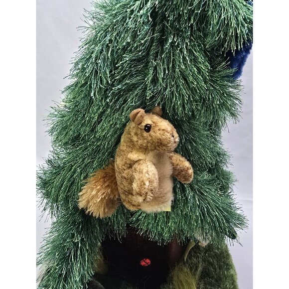 NWT FOLKMANIS SEQUOIA TREE PLAYSET Finger Hand Puppet W/ 6 Animals Pretend Play - Picture 9 of 14